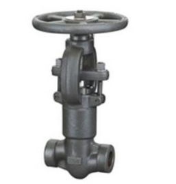 China Solid Wedge Forged Steel Valves , Pressure Seal Globe Valve Reduced Bore supplier